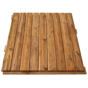Teak Modulo Fence